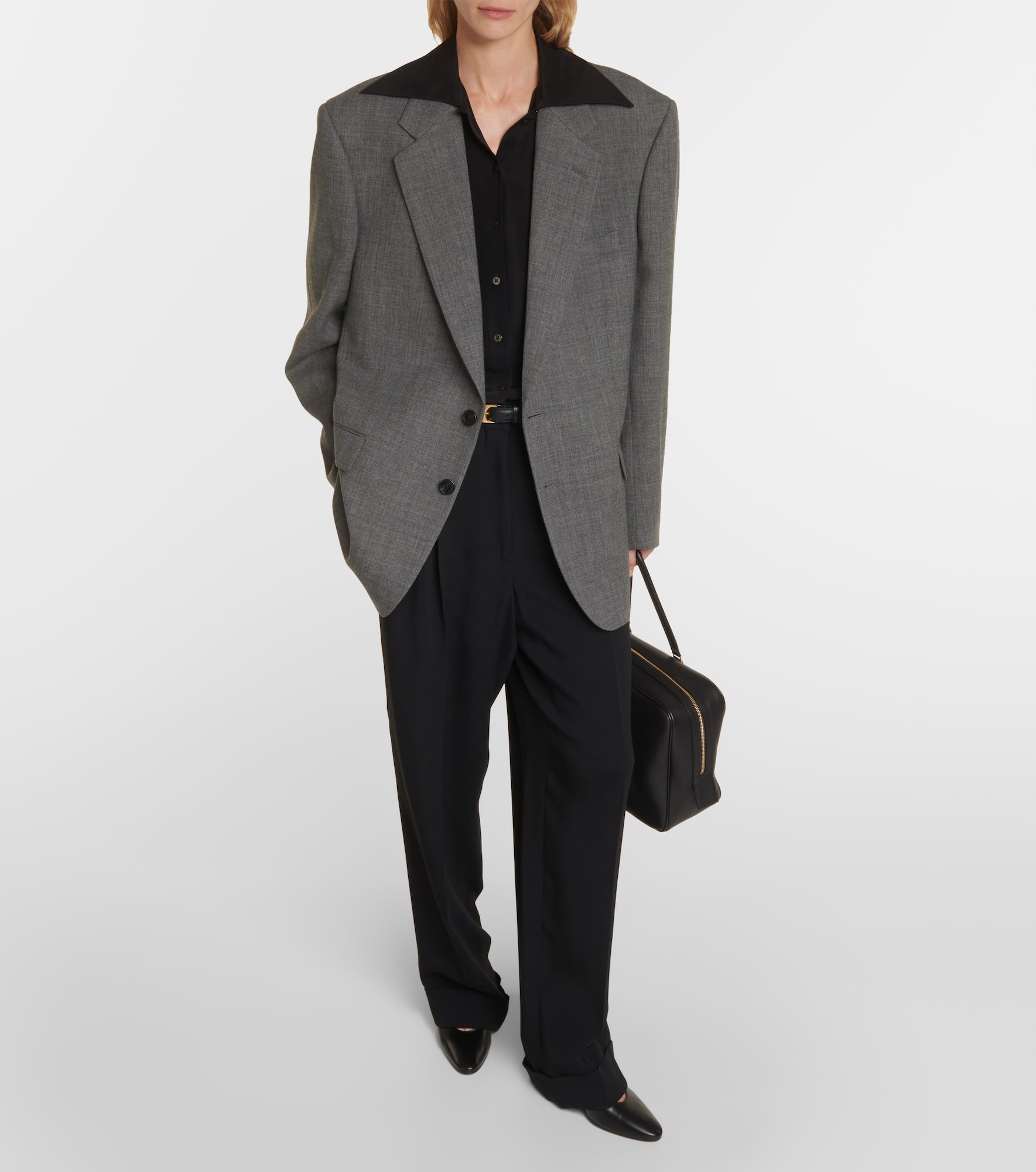 Phil oversized virgin wool blazer - 2