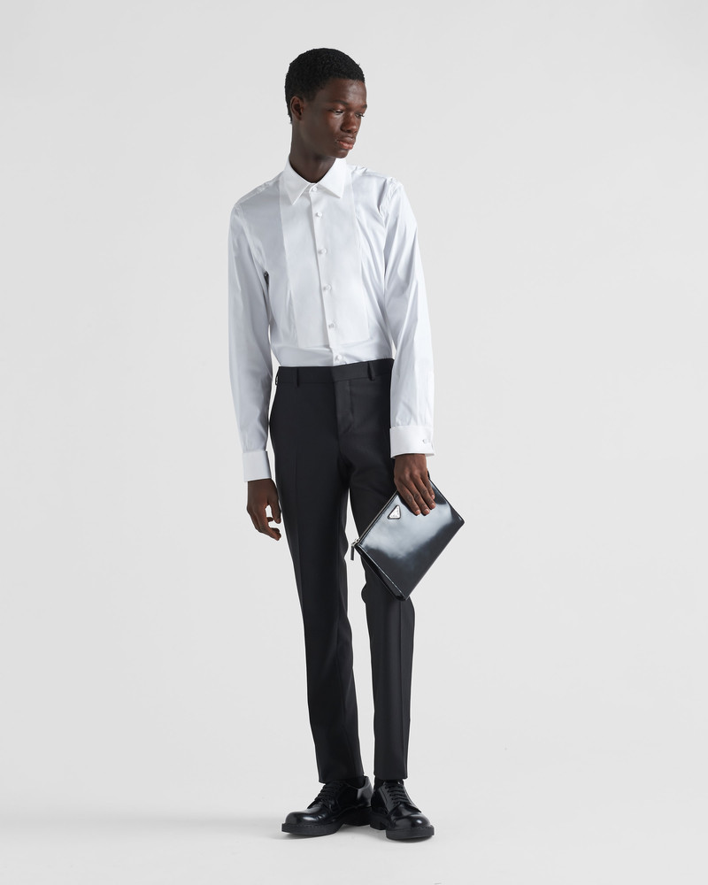 Prada Stretch cotton shirt outlook