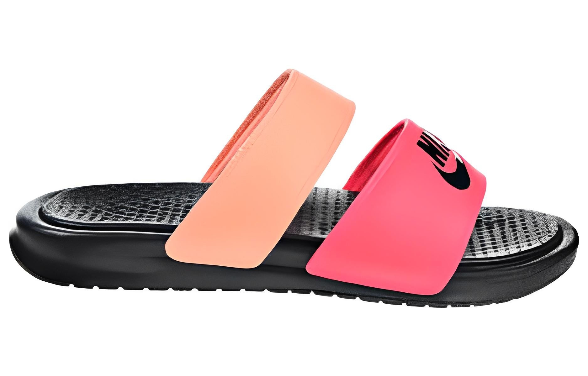 (WMNS) Nike Benassi Duo Ultra Slide 'Racer Pink Sunset Glow' 819717-602 - 2