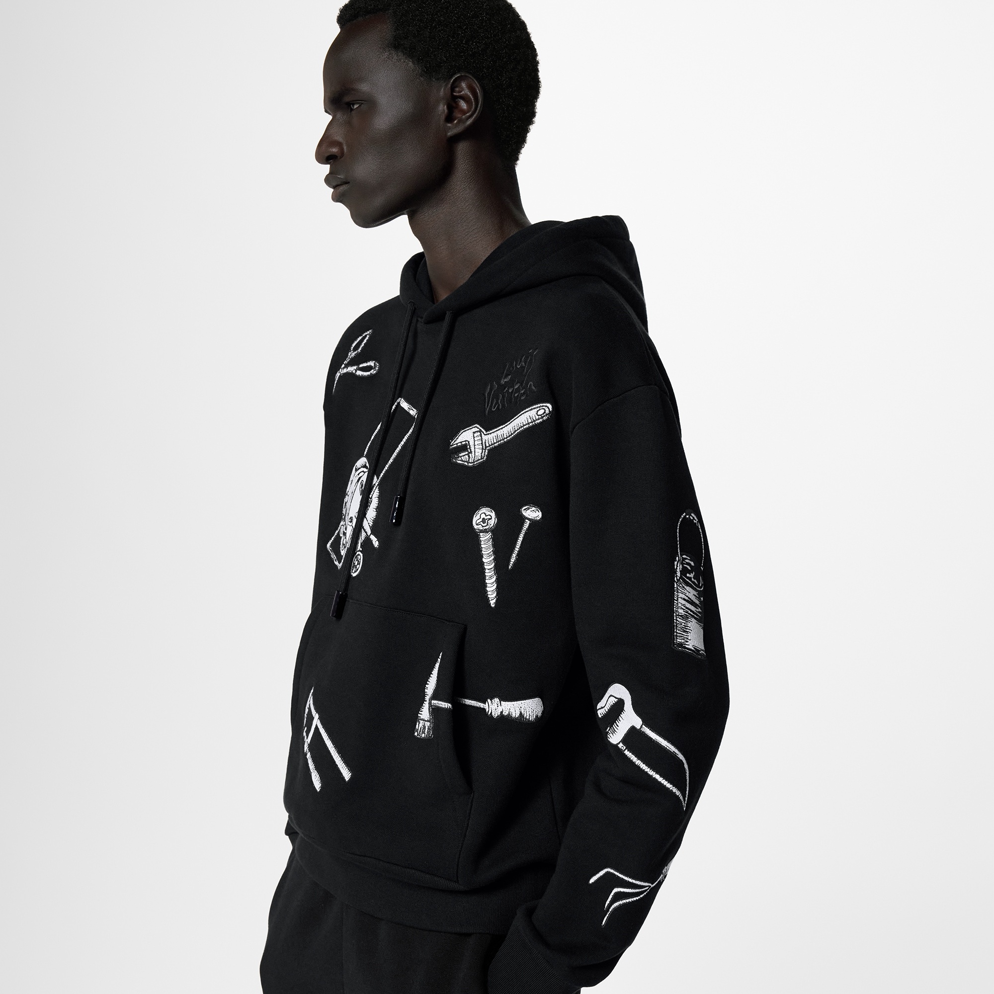 LV Multi-Tools Embrodered Hoodie - 4