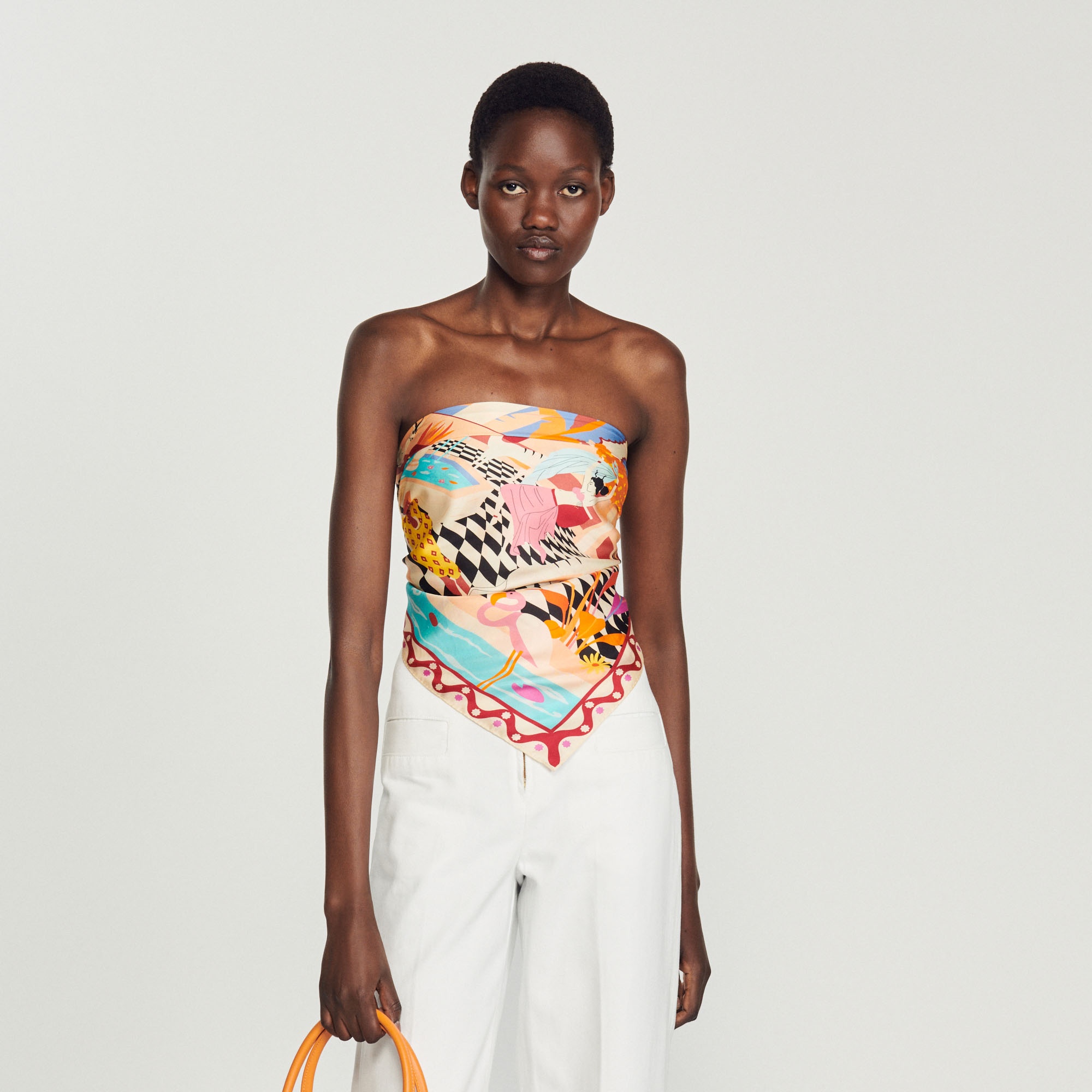 Silk scarf - 2