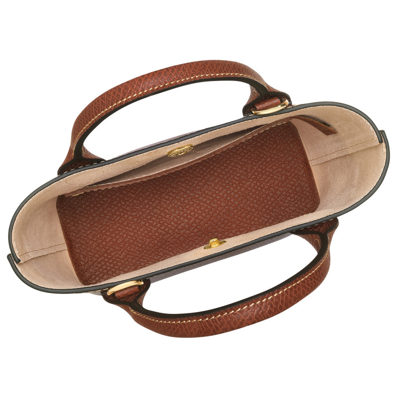 Épure XS Tote bag Brown - Leather 5