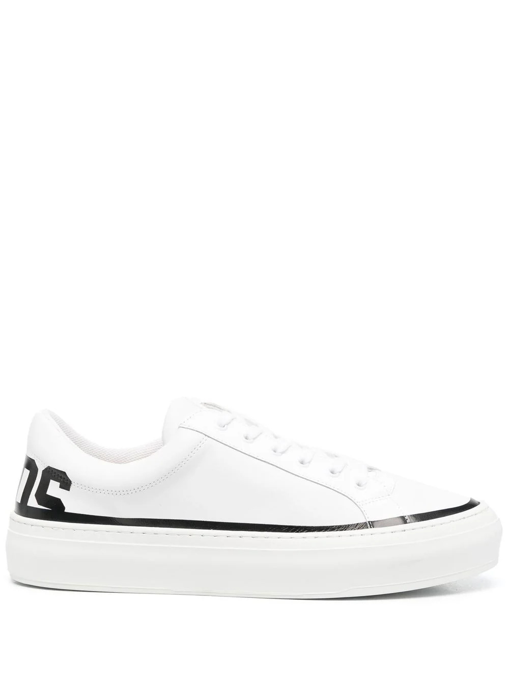 logo-print low-top sneakers - 1