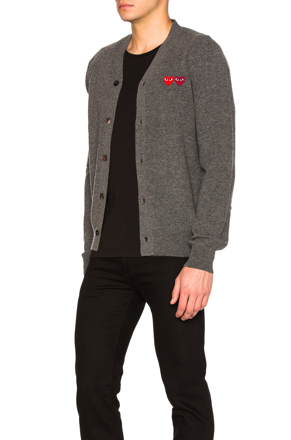 Double Emblem Cardigan - 3