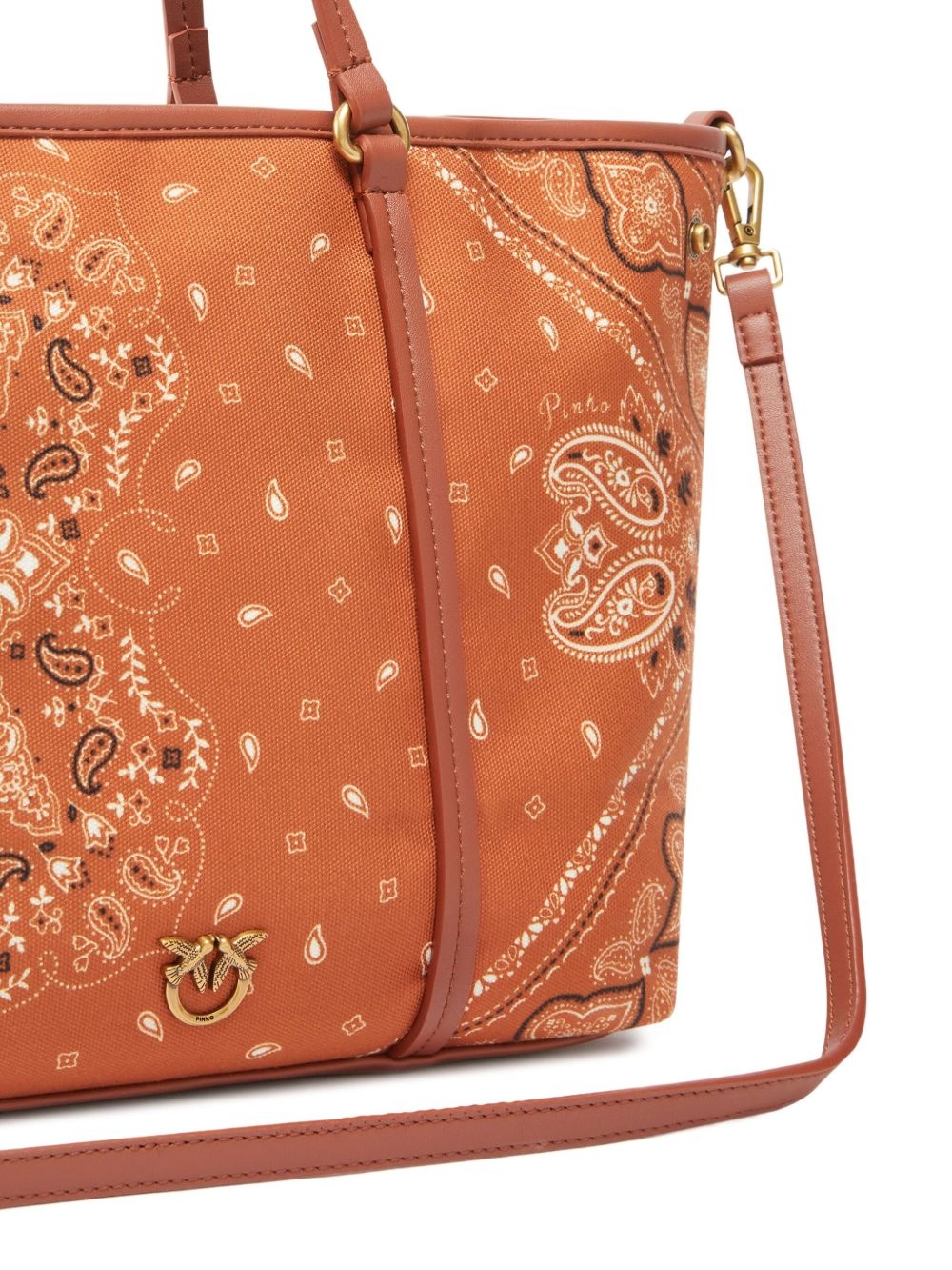 bandana-print tote bag - 3