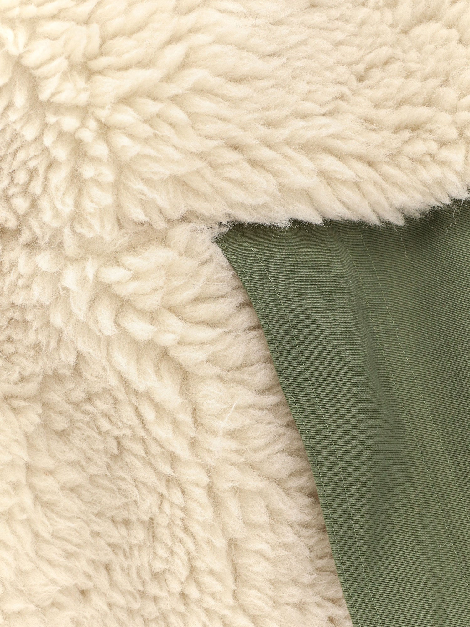 Sacai Eco Shearling And Nylon Jacket - 3