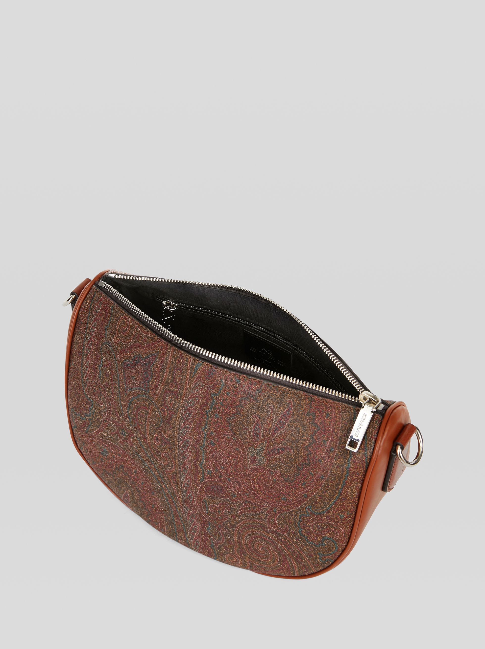CROWN ME PAISLEY SHOULDER BAG WITH TURQUOISE STUDS - 4