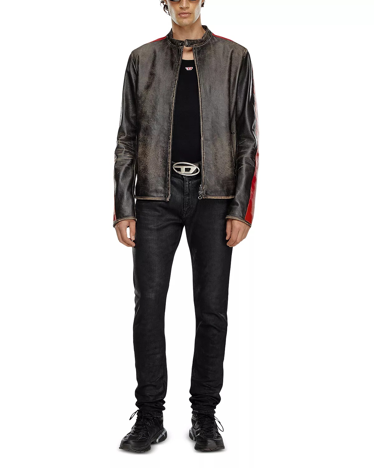 1979 Sleenker Skinny Fit Stretch Jeans in Black Denim - 2