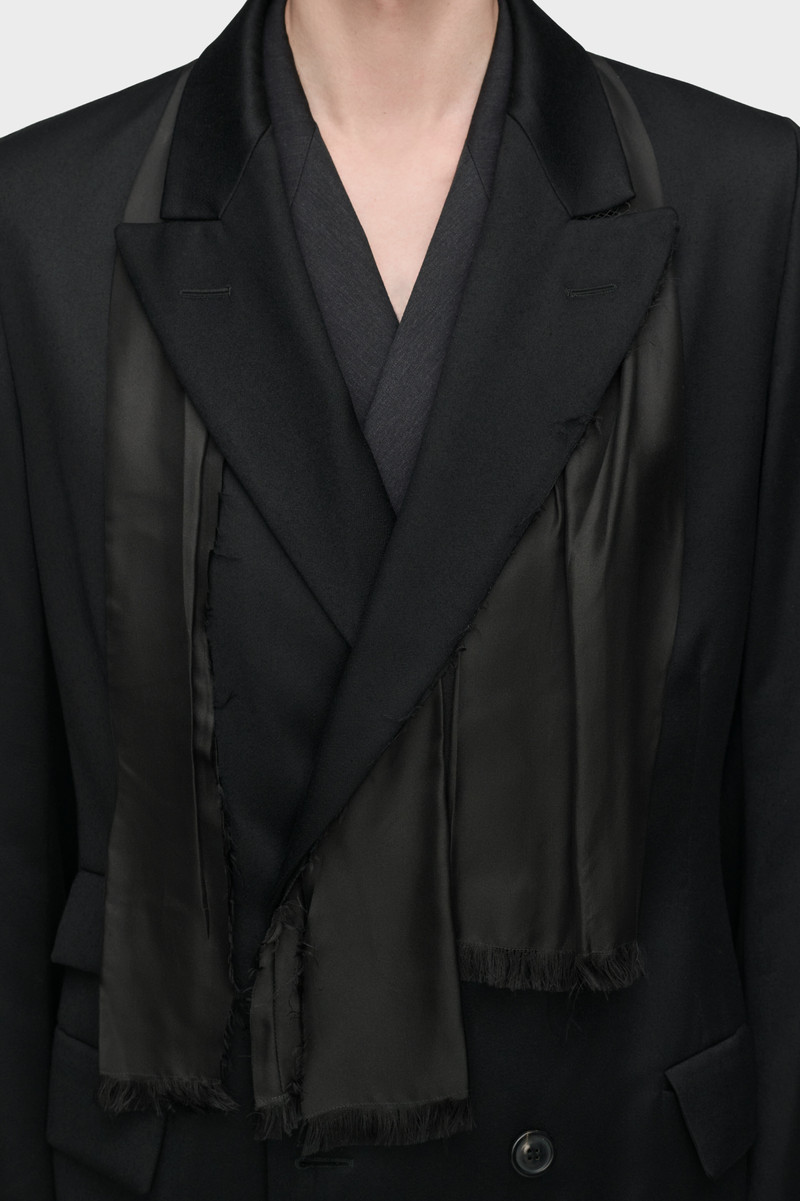 Wool Scarf Coat 5