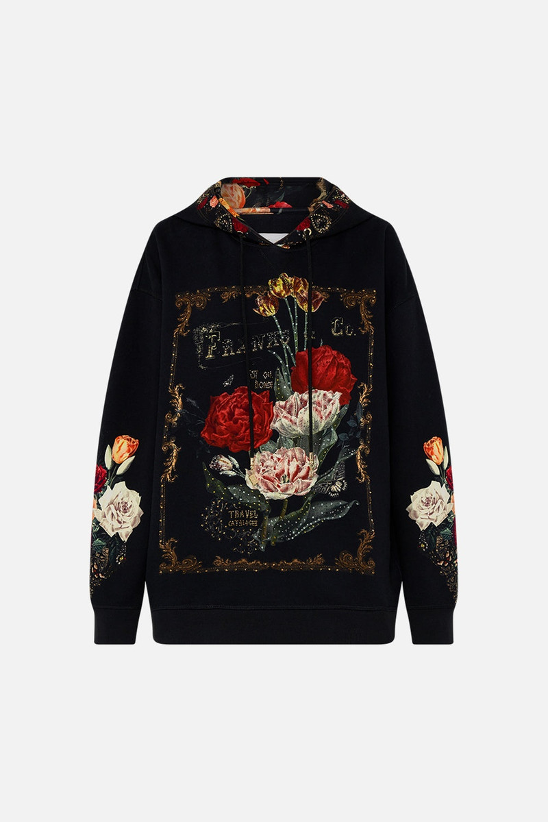 HOODY WITH POCKETS - BLACK 1