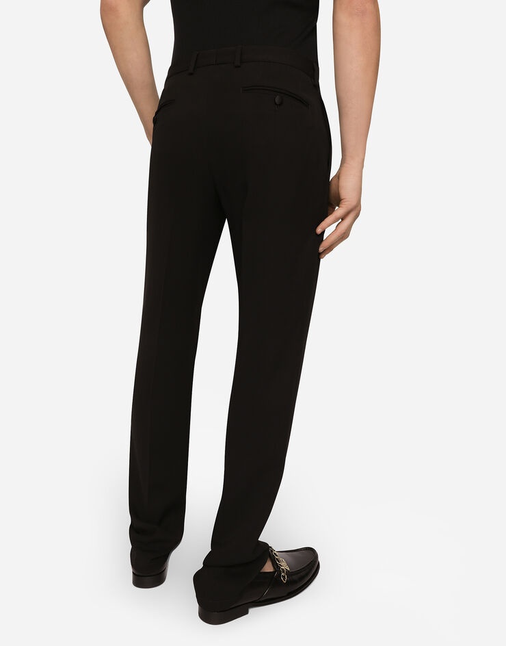 Stretch technical fabric pants - 4