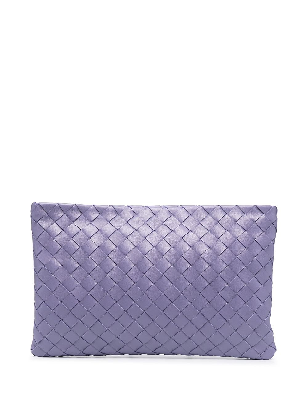 Intrecciato woven pouch - 1