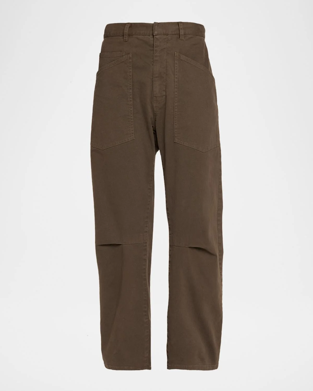 Shon Mid-Rise Cropped Pants - 1