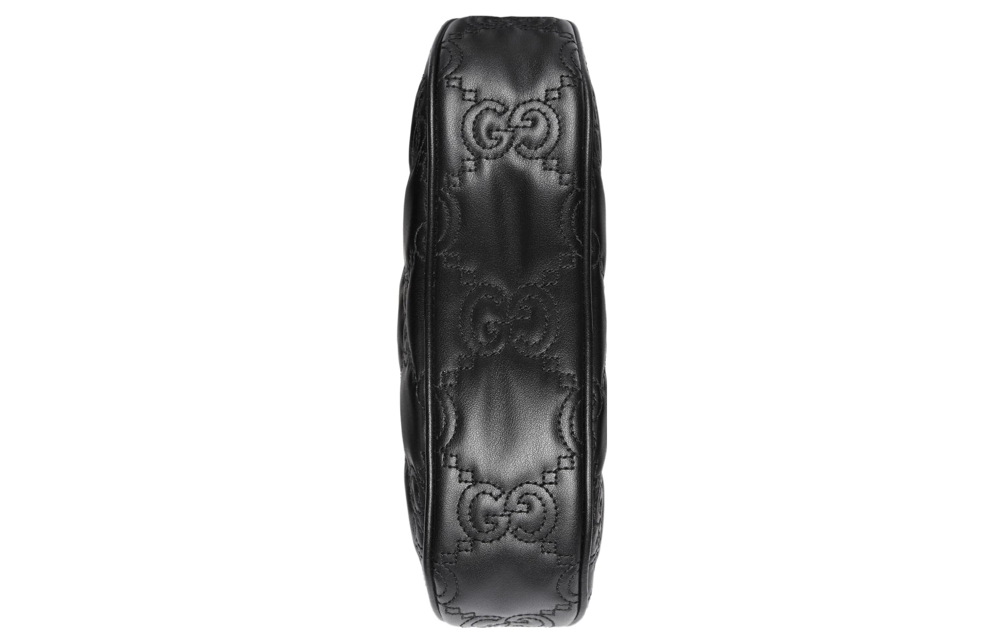 (WMNS) Gucci GG Matelasse Mini Bag 'Black' 739736-UM8IG-1000 - 7