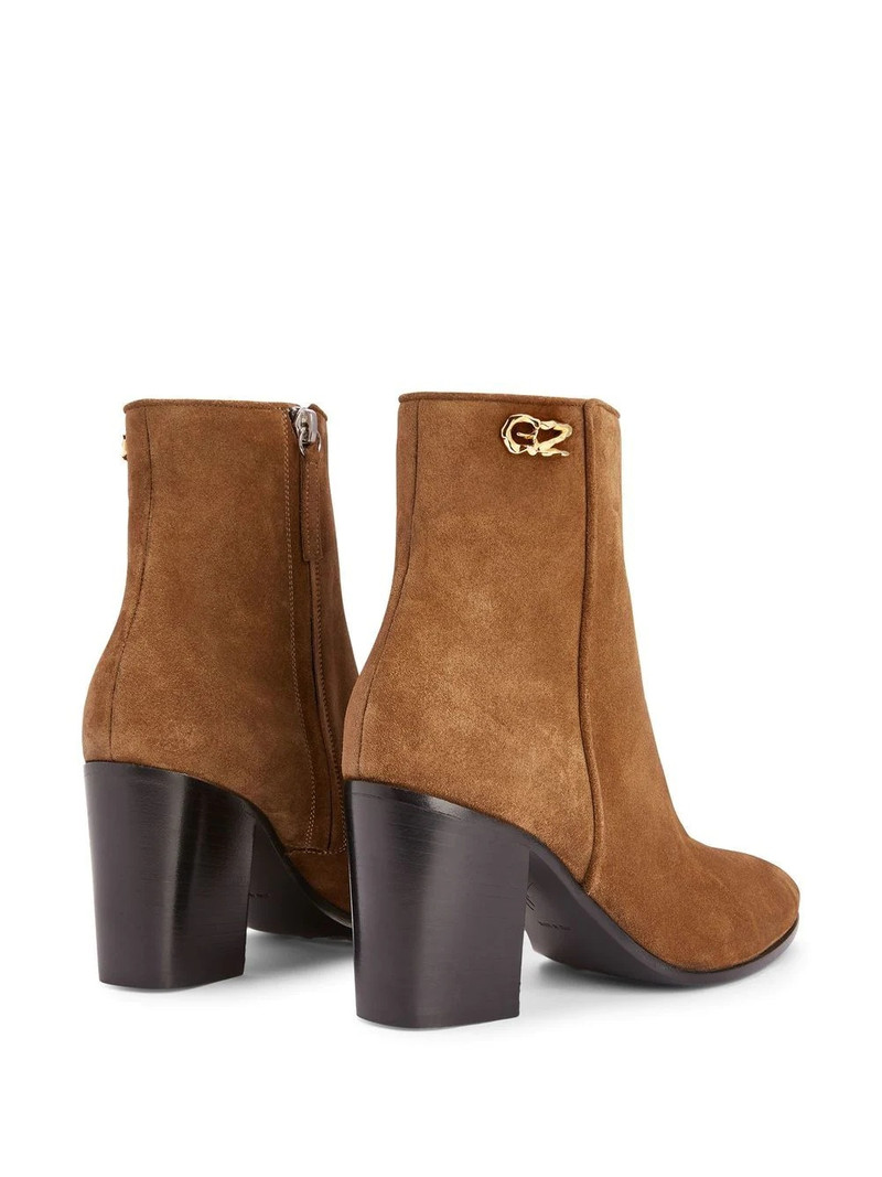 Enriette 80mm suede boots 3