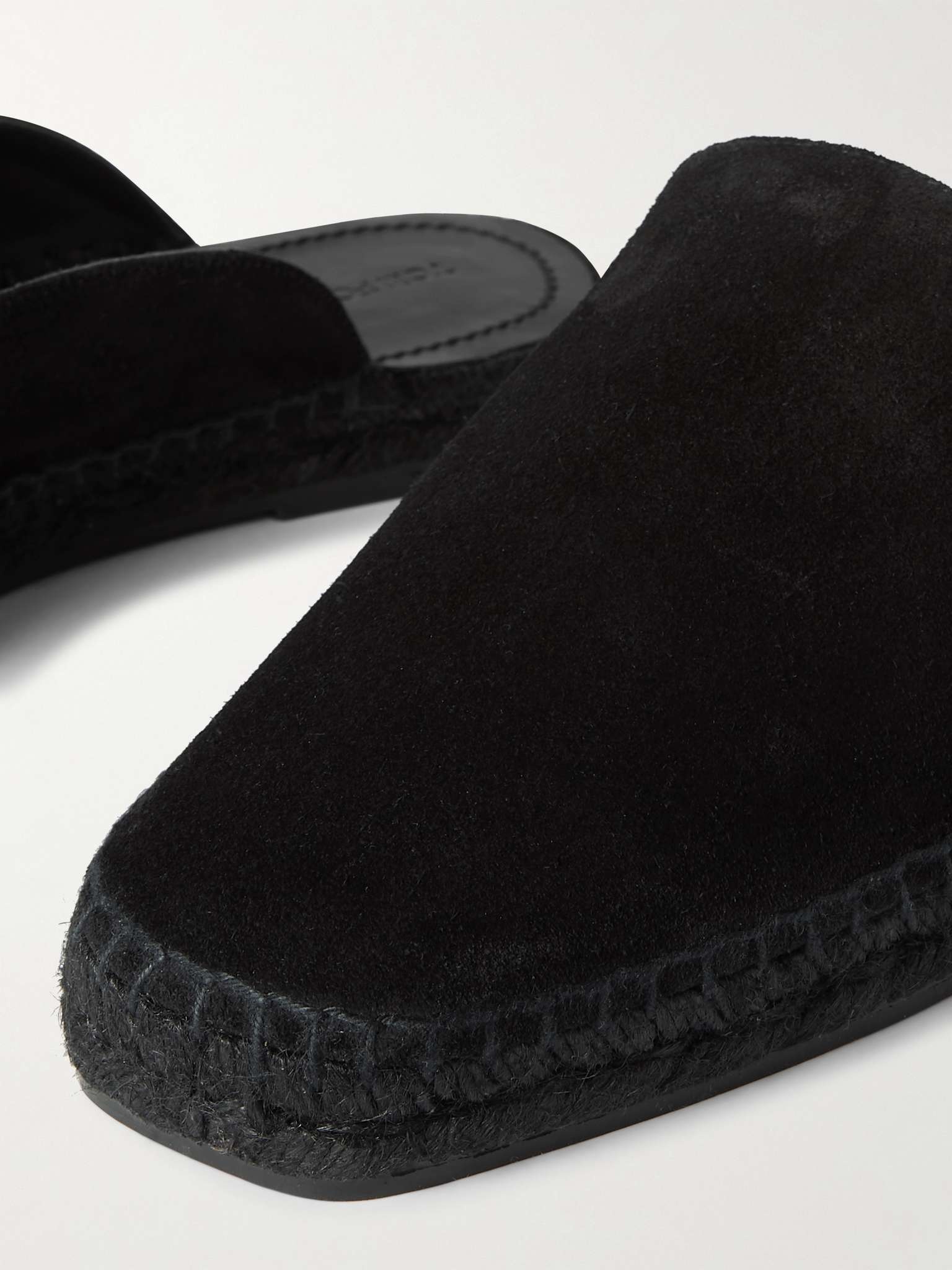 Barnes Suede Backless Espadrilles - 6