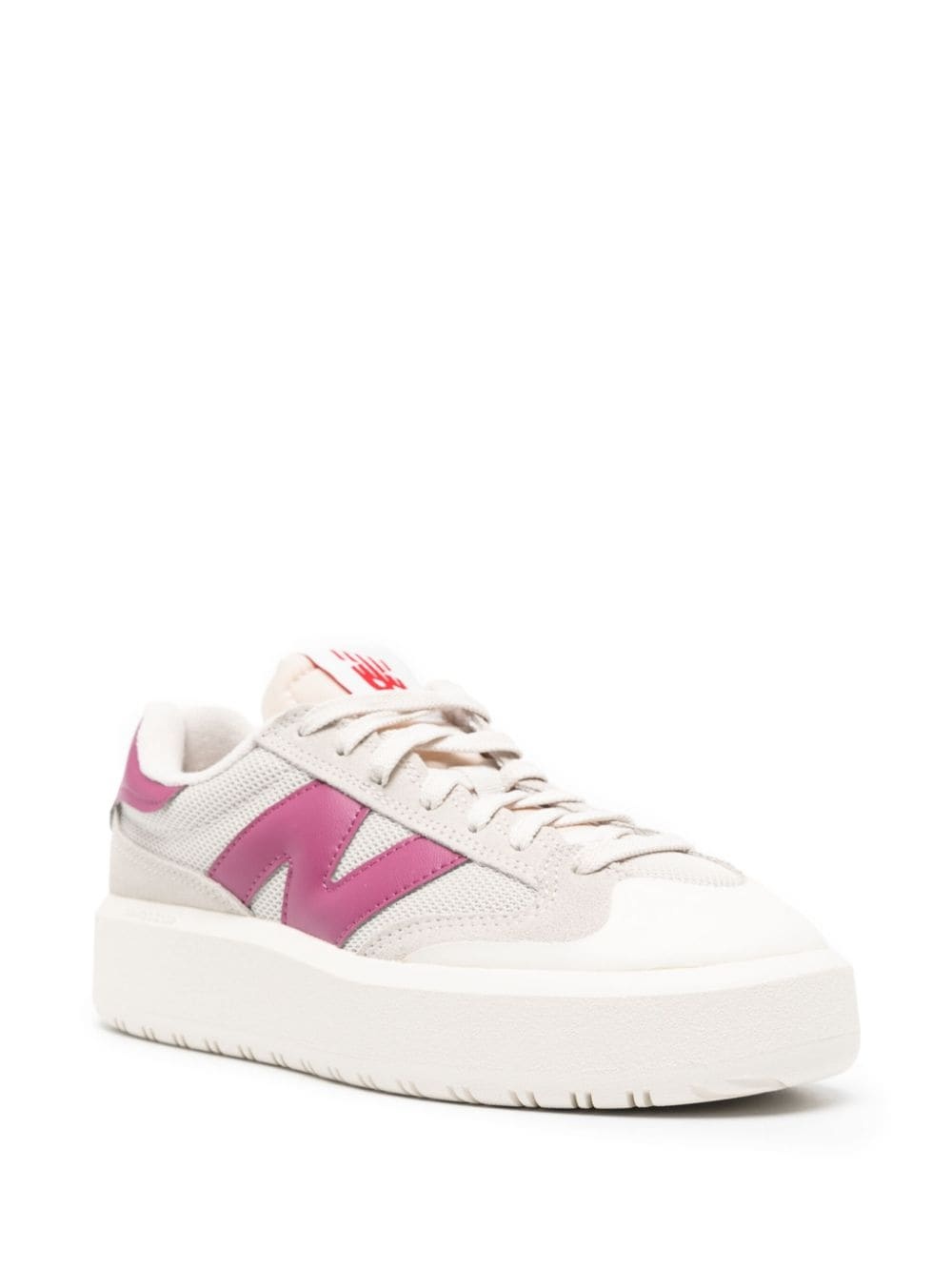 302 panelled platform sneakers - 2