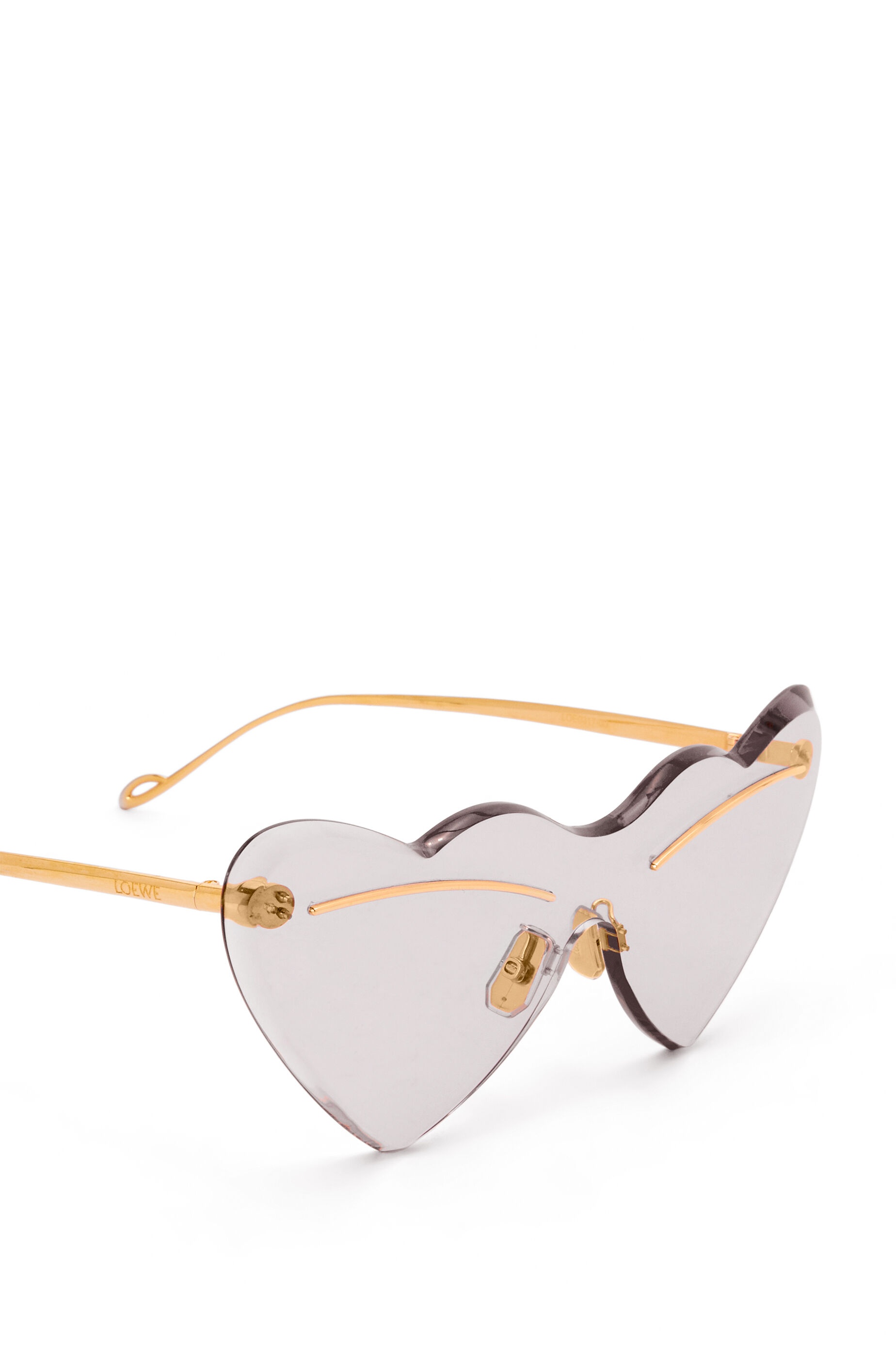 Heart sunglasses in metal - 5