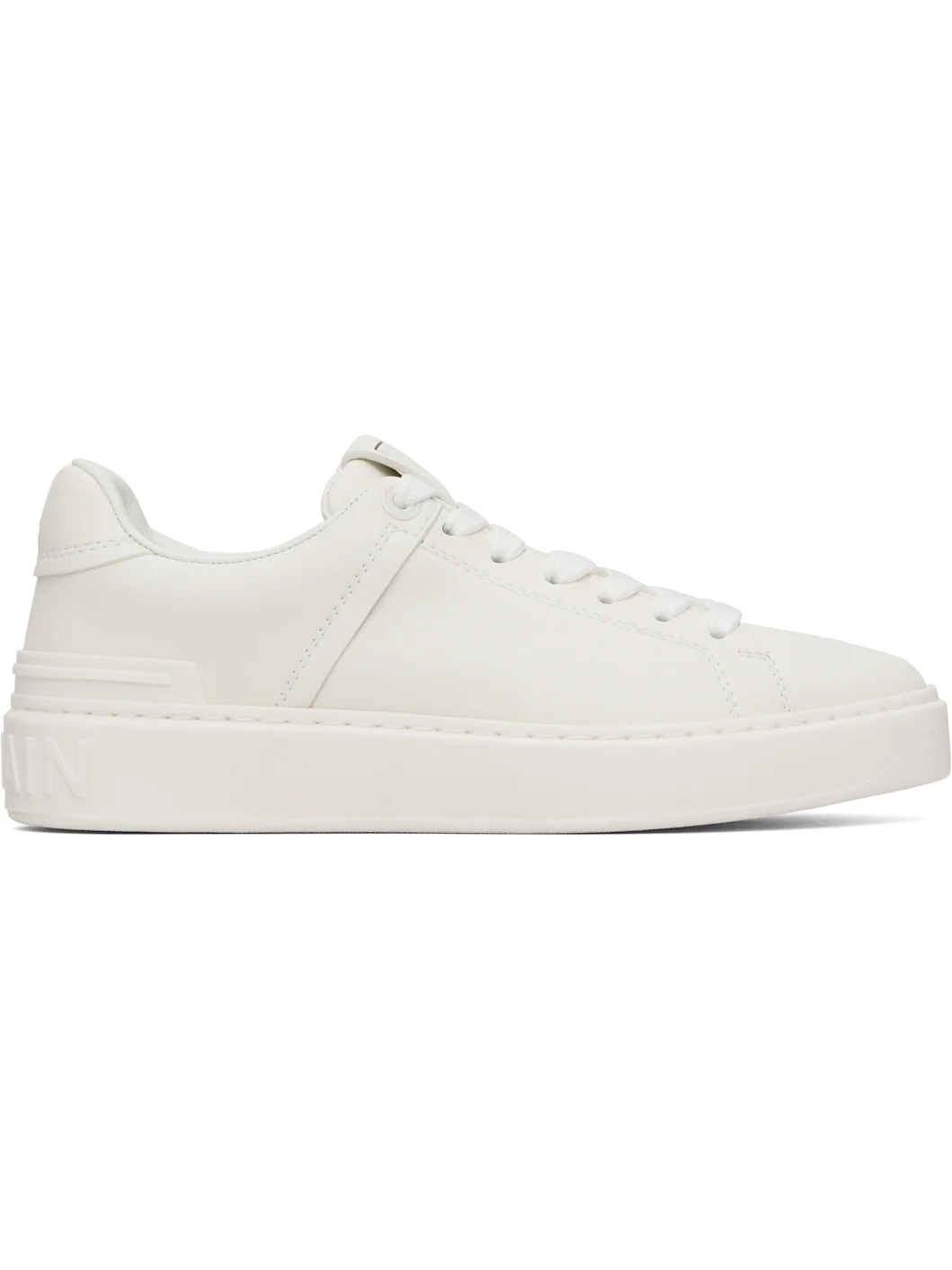 White B-Court Sneakers - 1