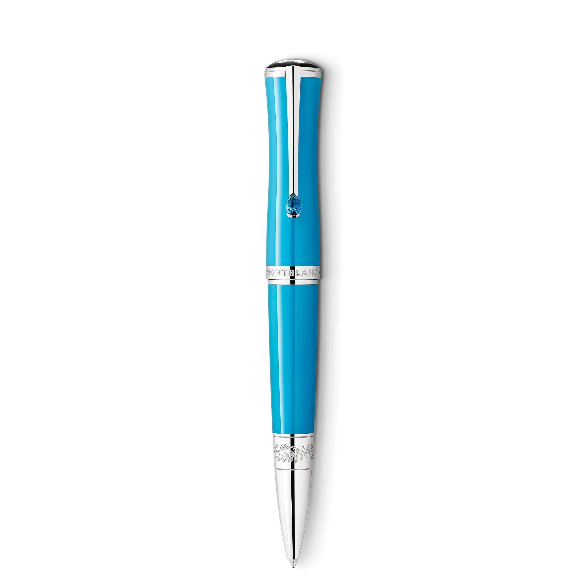 MONTBLANC MARIA CALLAS SPECIAL EDITION TURQUOISE-COLOURED BALLPOINT - 1