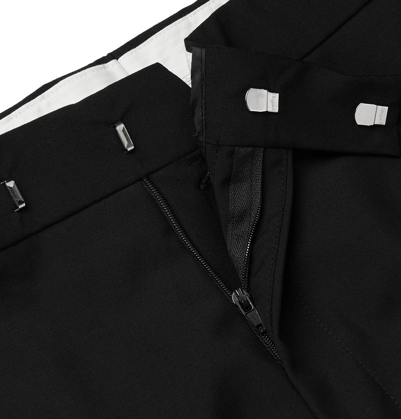 Slim-Fit Satin-Trimmed Wool and Mohair-Blend Tuxedo Trousers 3