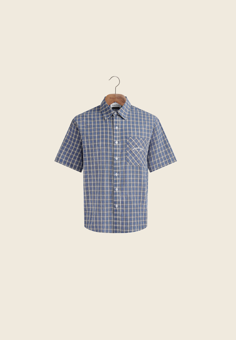 GRANDAD CHECK BUTTON DOWN 1