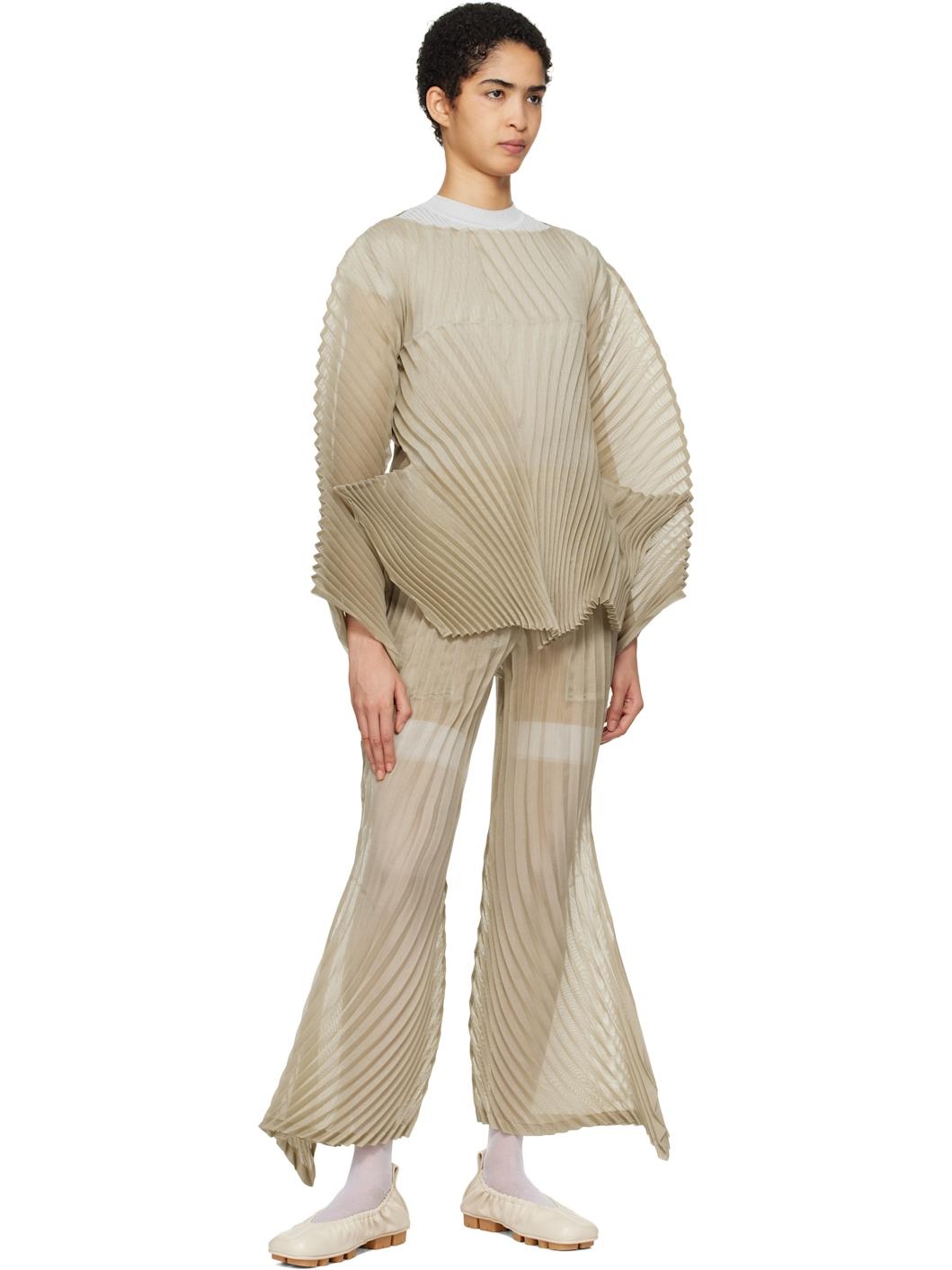Beige Wander Trousers - 4