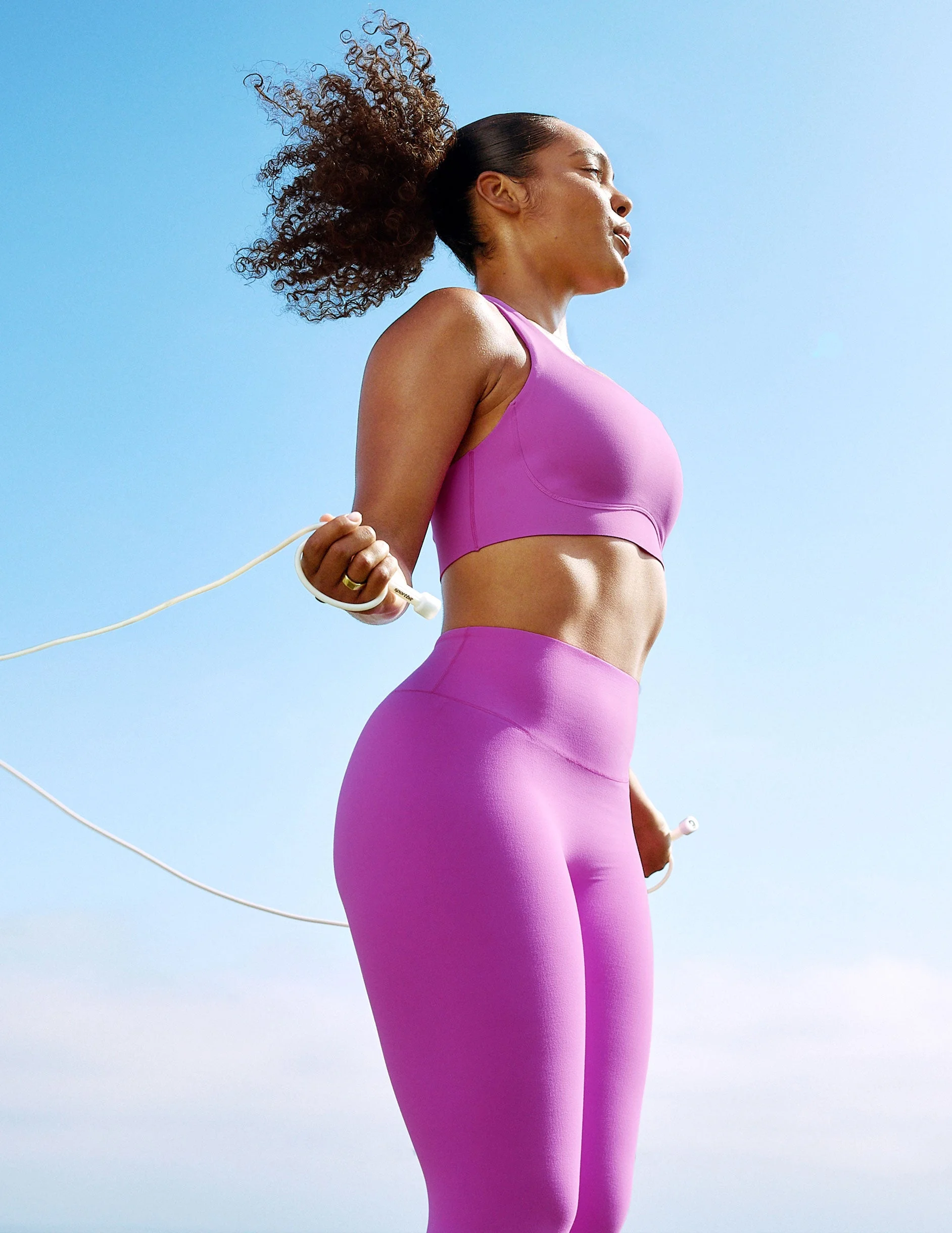 glowzone™ High Waisted Midi Legging - 1