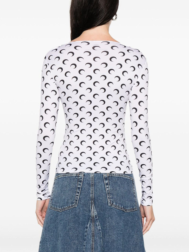 Moon square-neck top 4