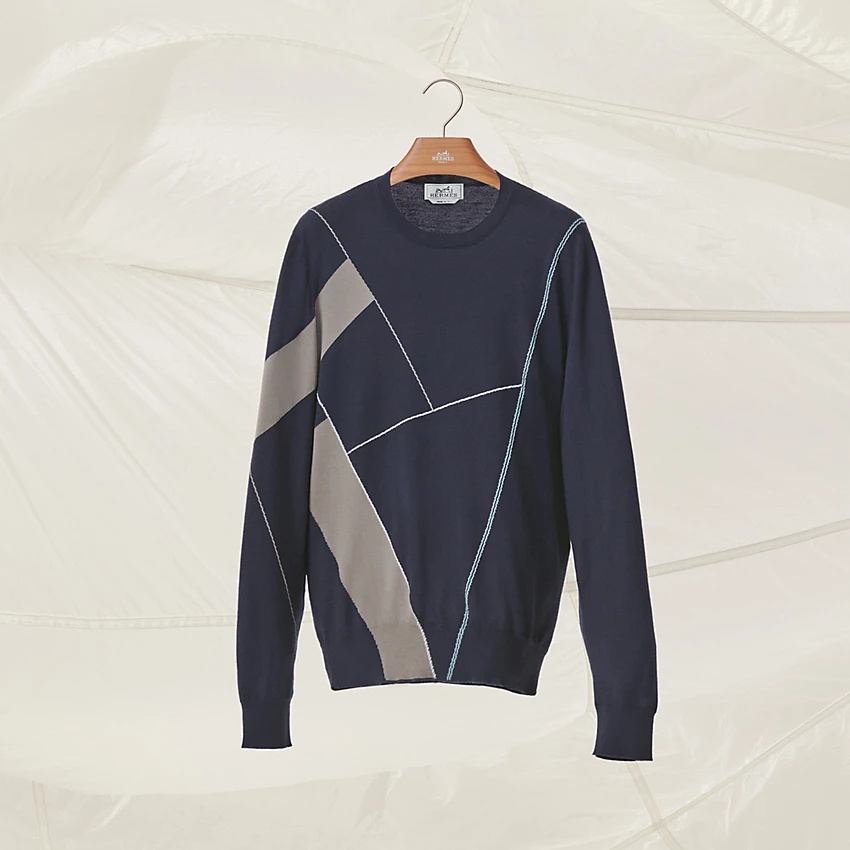"Voil'H" crewneck sweater - 4