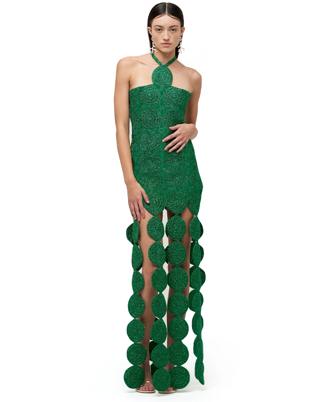 Beep Beep Dress - Gummy Green - 1