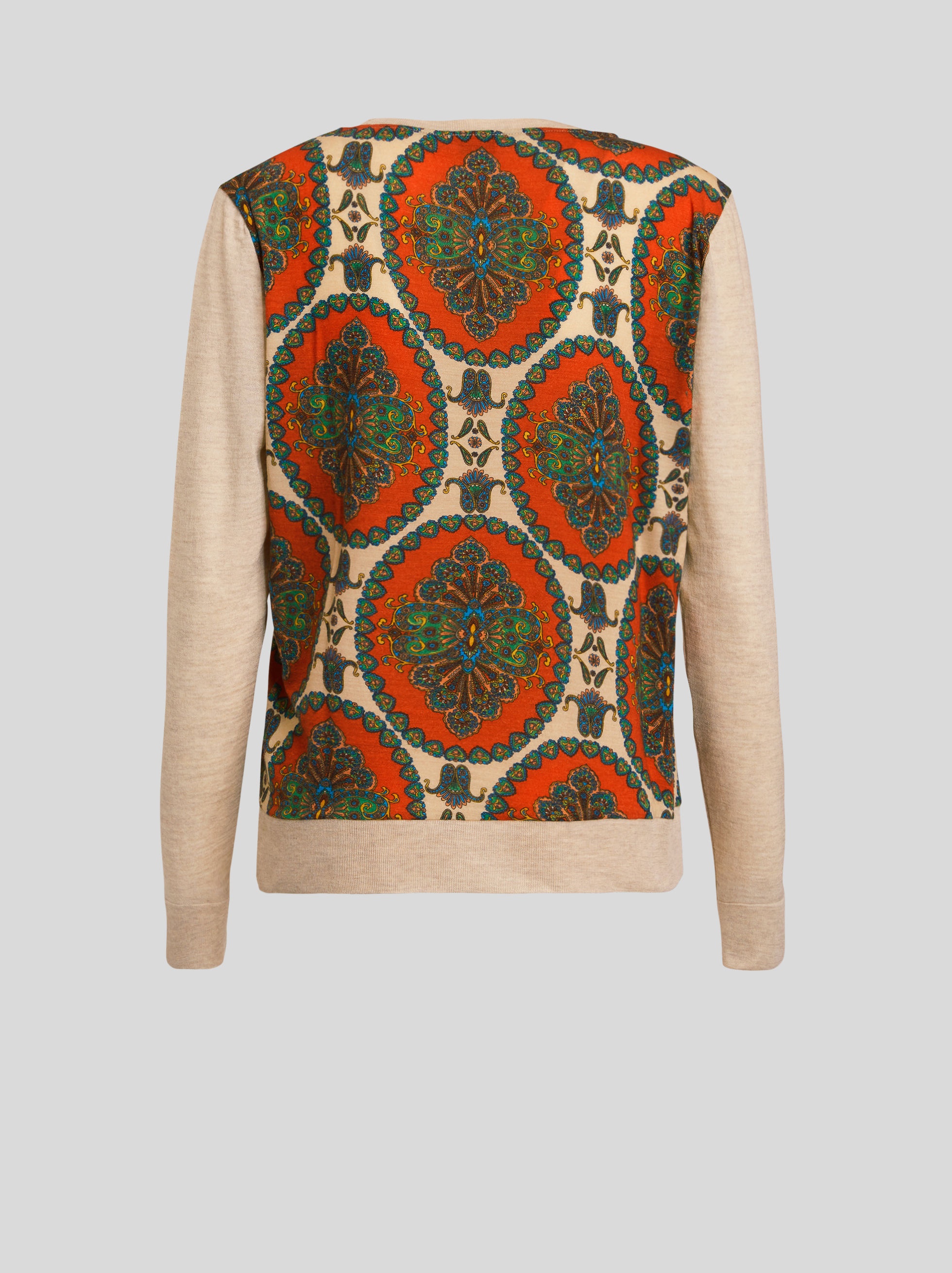 PAISLEY MEDALLION PRINT JUMPER - 5