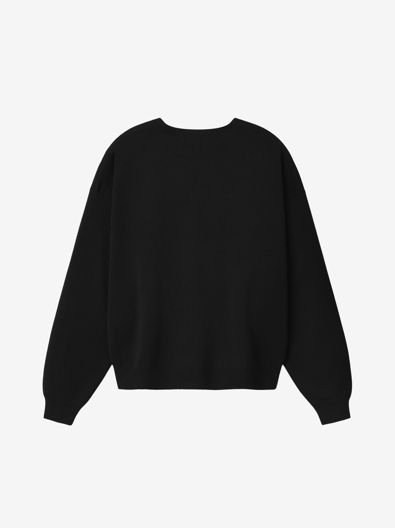 Merino Milano Knit Henley Sweater 5