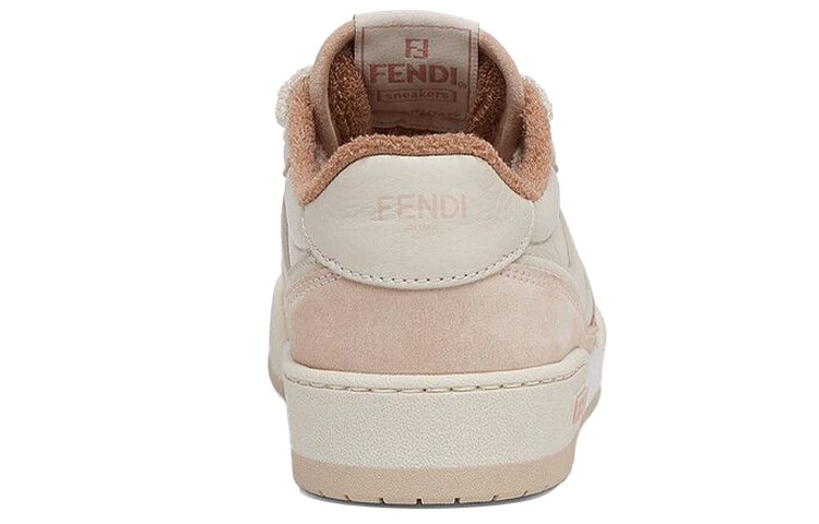 (WMNS) FENDI Match Low Top Suede 'Pink Beige' 8E8252AHH2F1FHT - 5