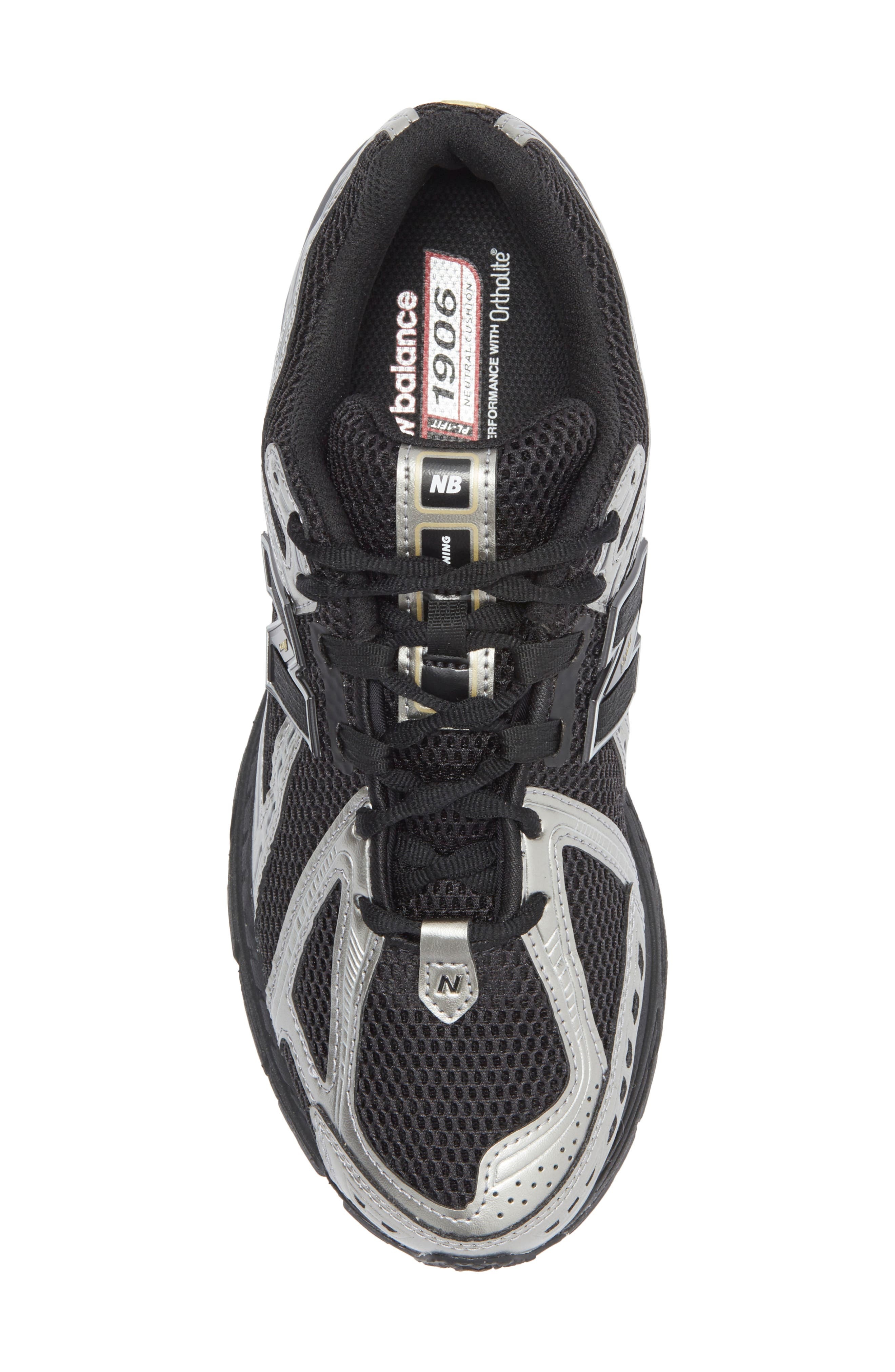 New Balance Gender Inclusive 1906R Running Shoe in Black/Dark Silver Metallic at Nordstrom - 5