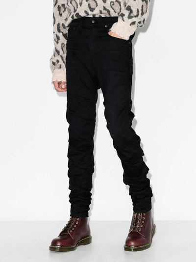 R13 wrinkled effect jeans outlook