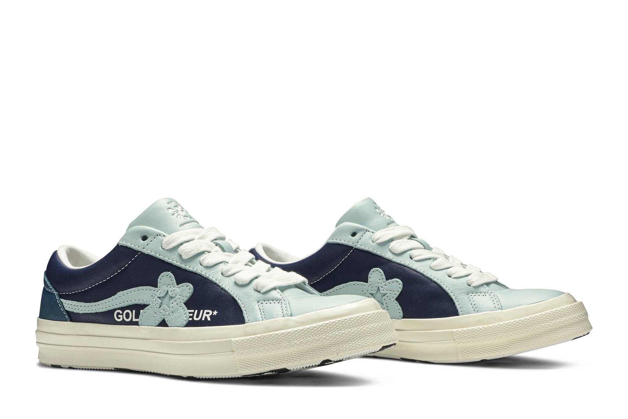 Converse Golf Le Fleur x One Star Ox Industrial Pack Blue goat REVERSIBLE
