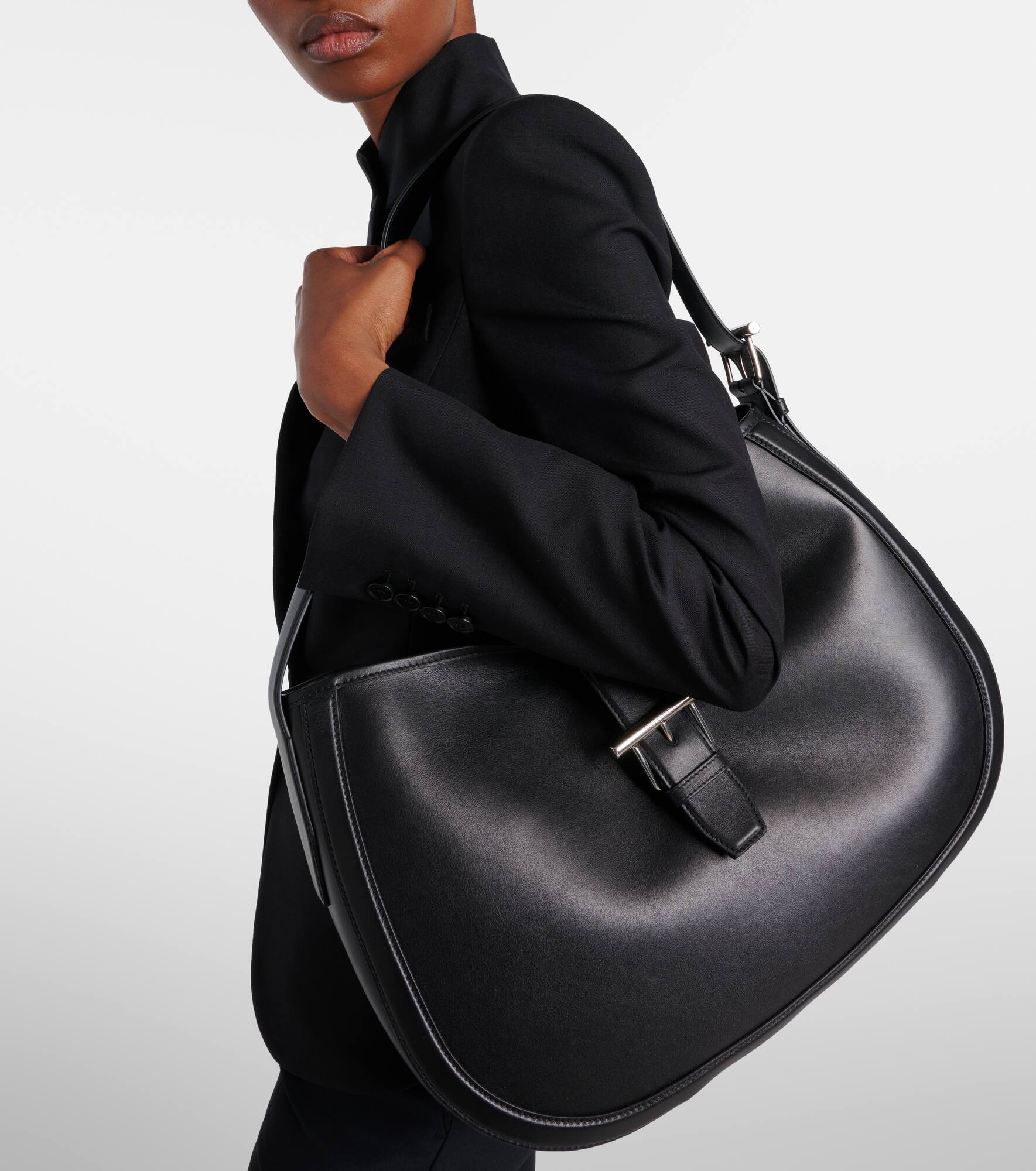 T-Bar Medium leather shoulder bag - 2