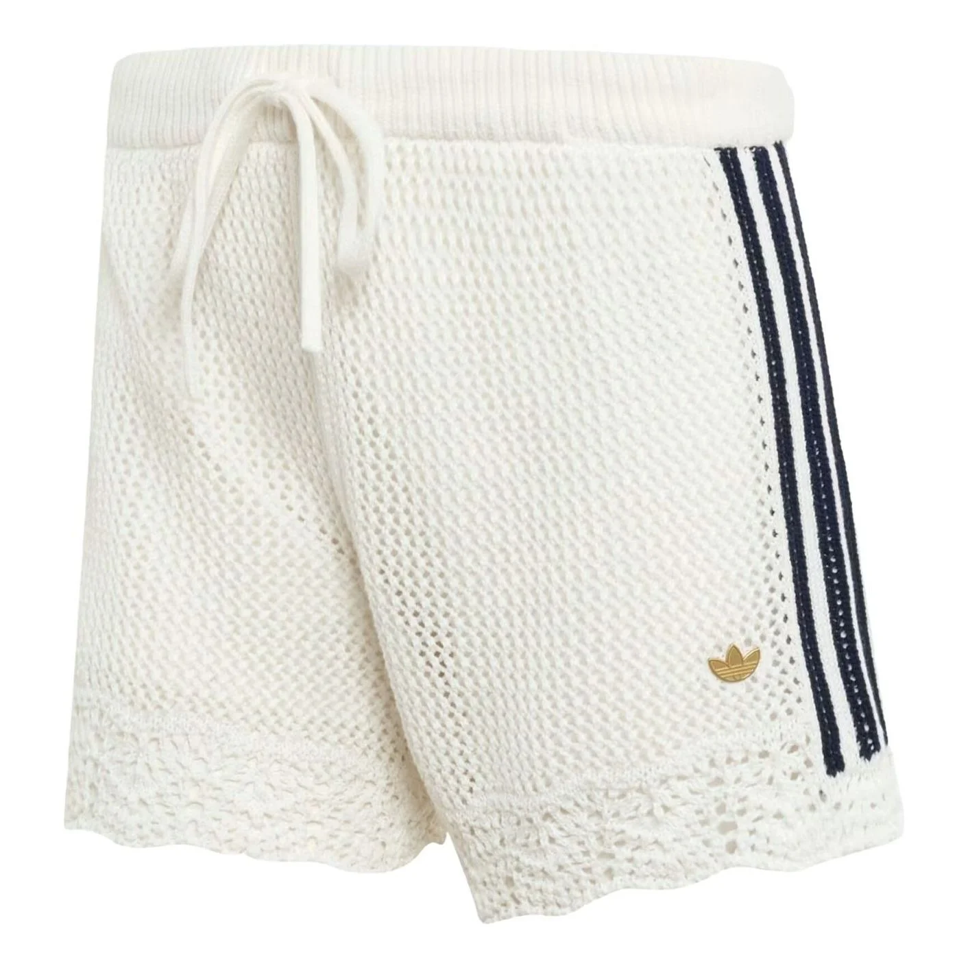 (WMNS) adidas Resort S Shorts Asia Sizing 'Off White' KX0723 - 1