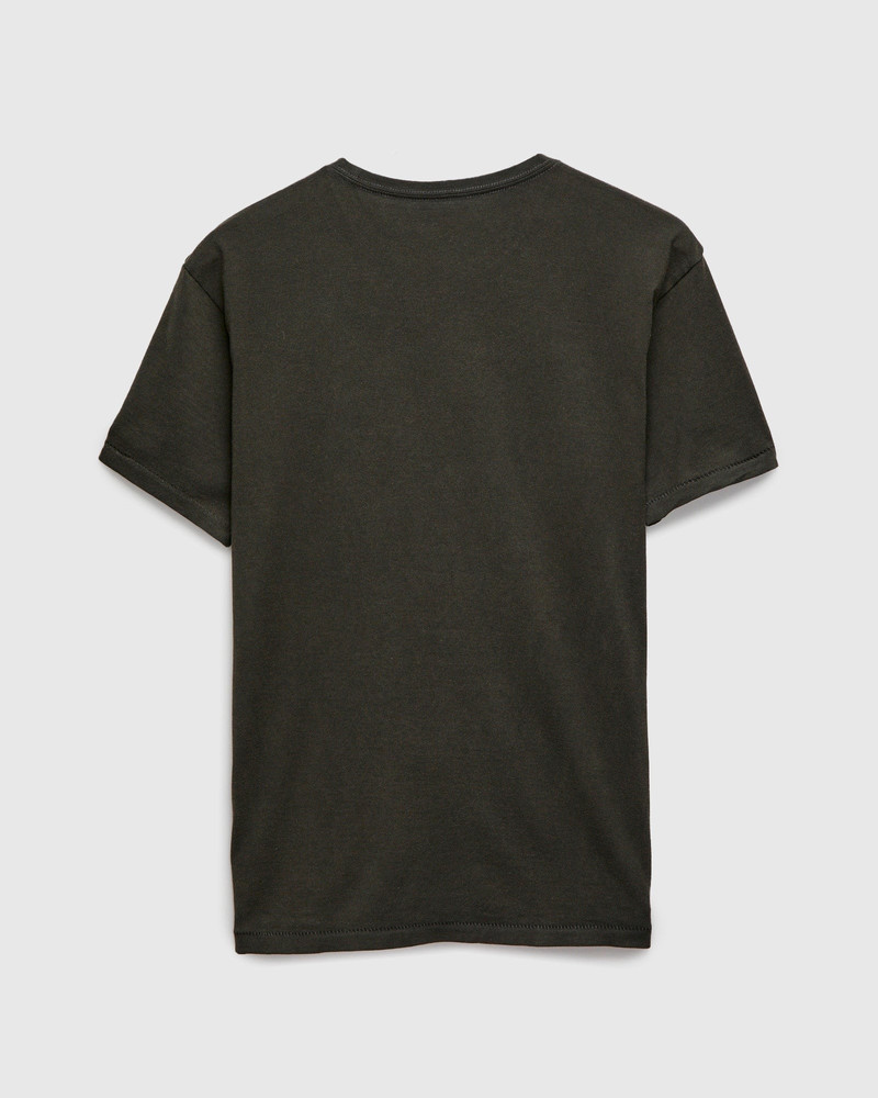 RRL by Ralph Lauren Vintage Knit T-Shirt in Faded Black outlook