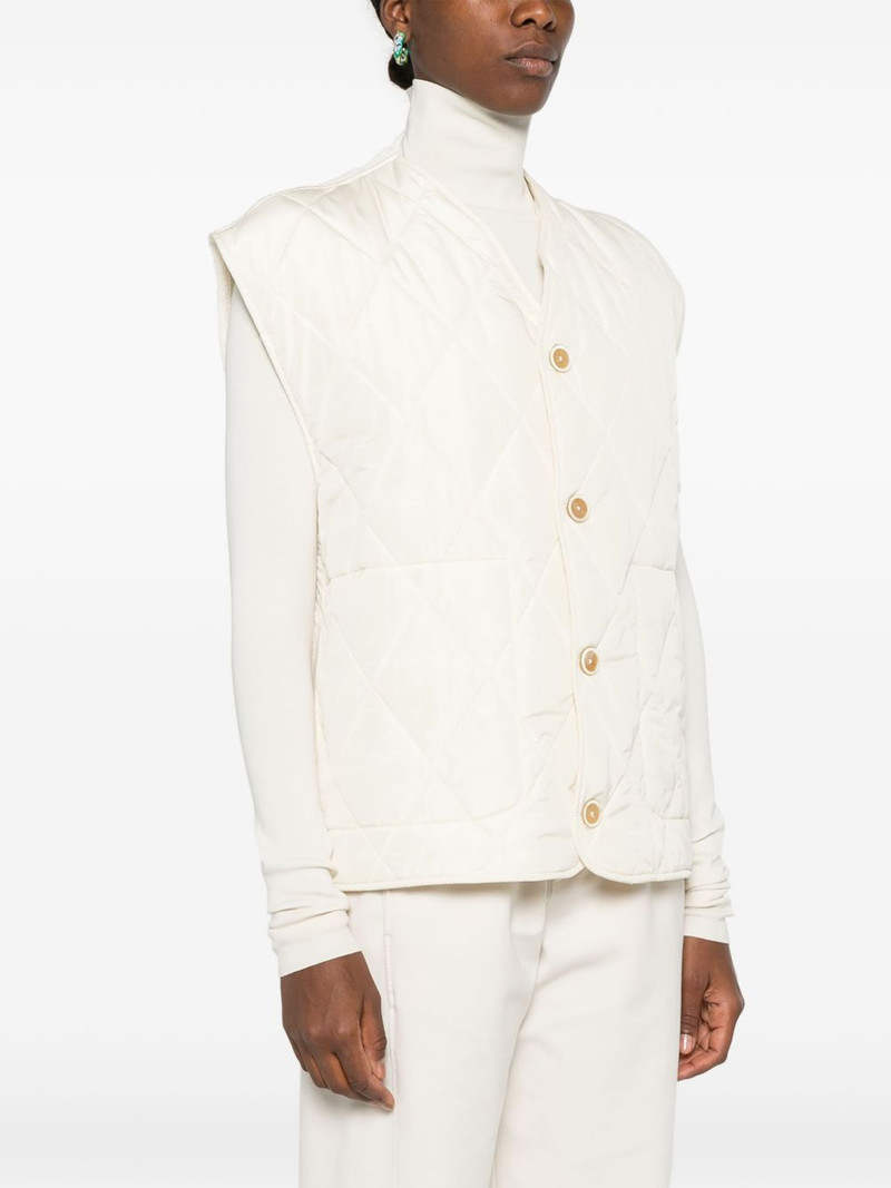 diamond-quilted gilet 3