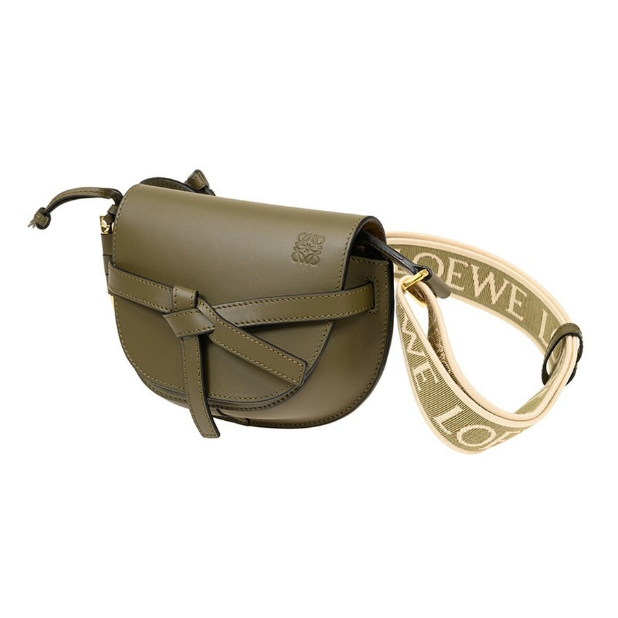 Loewe Autumn Green Mini Gate Dual Bag - 2