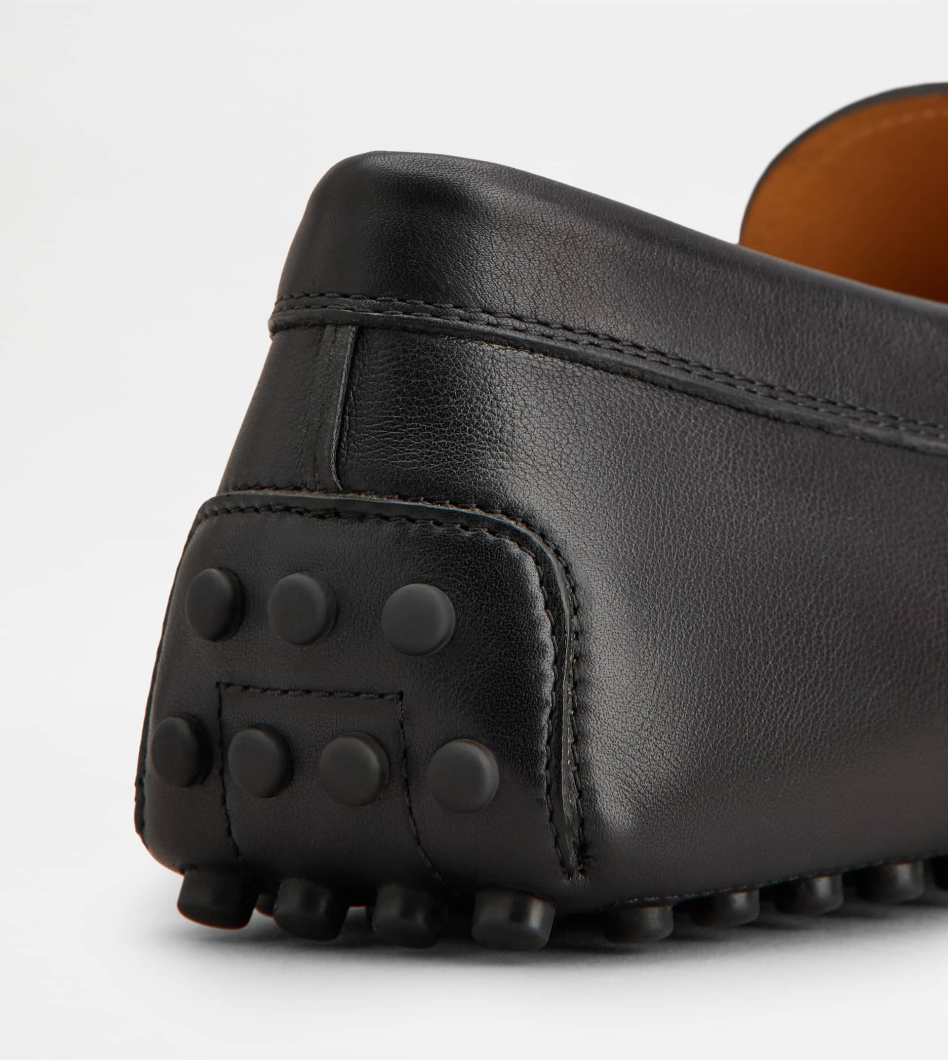 GOMMINO DRIVING SHOES IN LEATHER - BLACK - 5