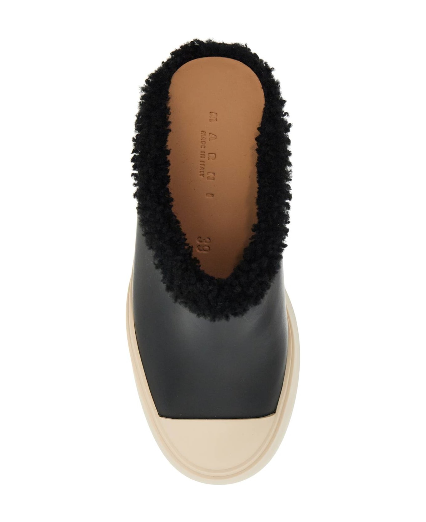 Pablo Leather And Shearling Clog - 2