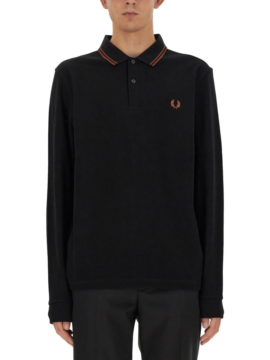 FRED PERRY POLO WITH LOGO - 1