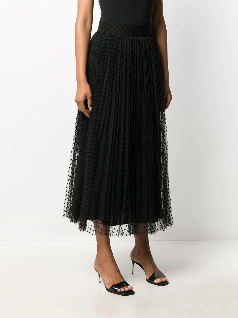 pleated ballet skirt - 3