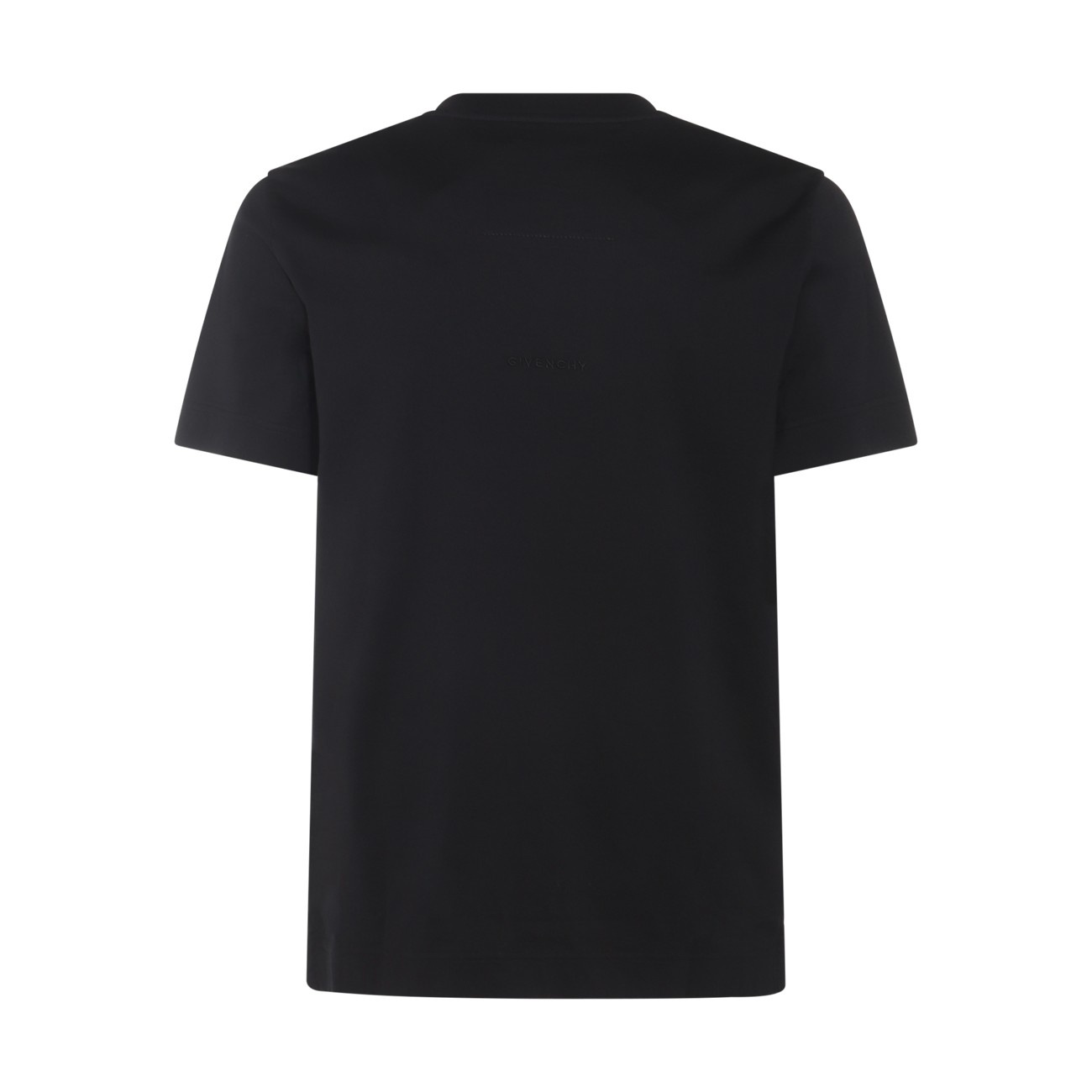 black cotton t-shirt - 2