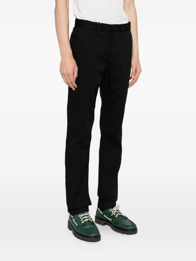 logo-appliqué chino pants 3