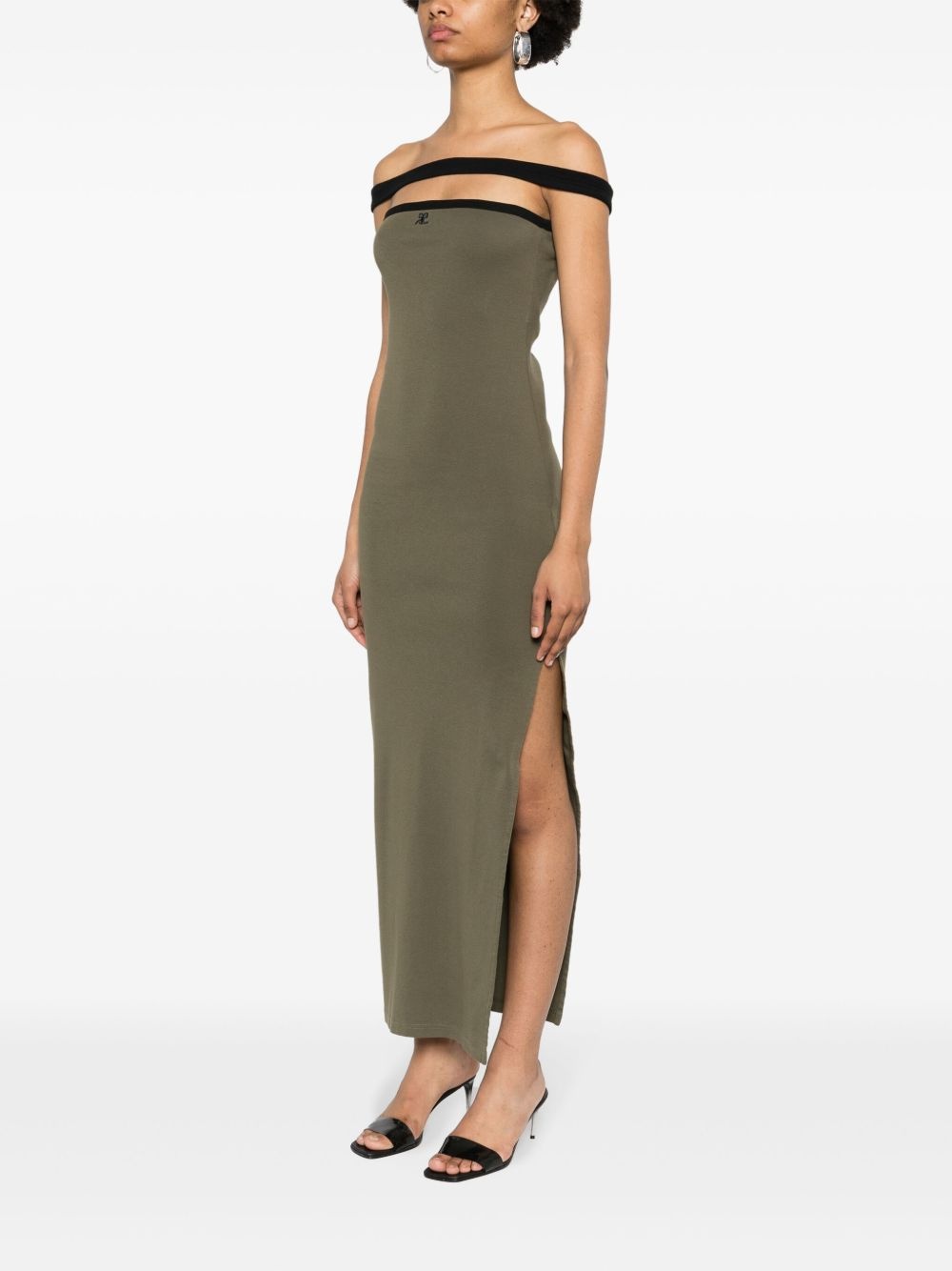 Contrast Hyperbole dress - 3
