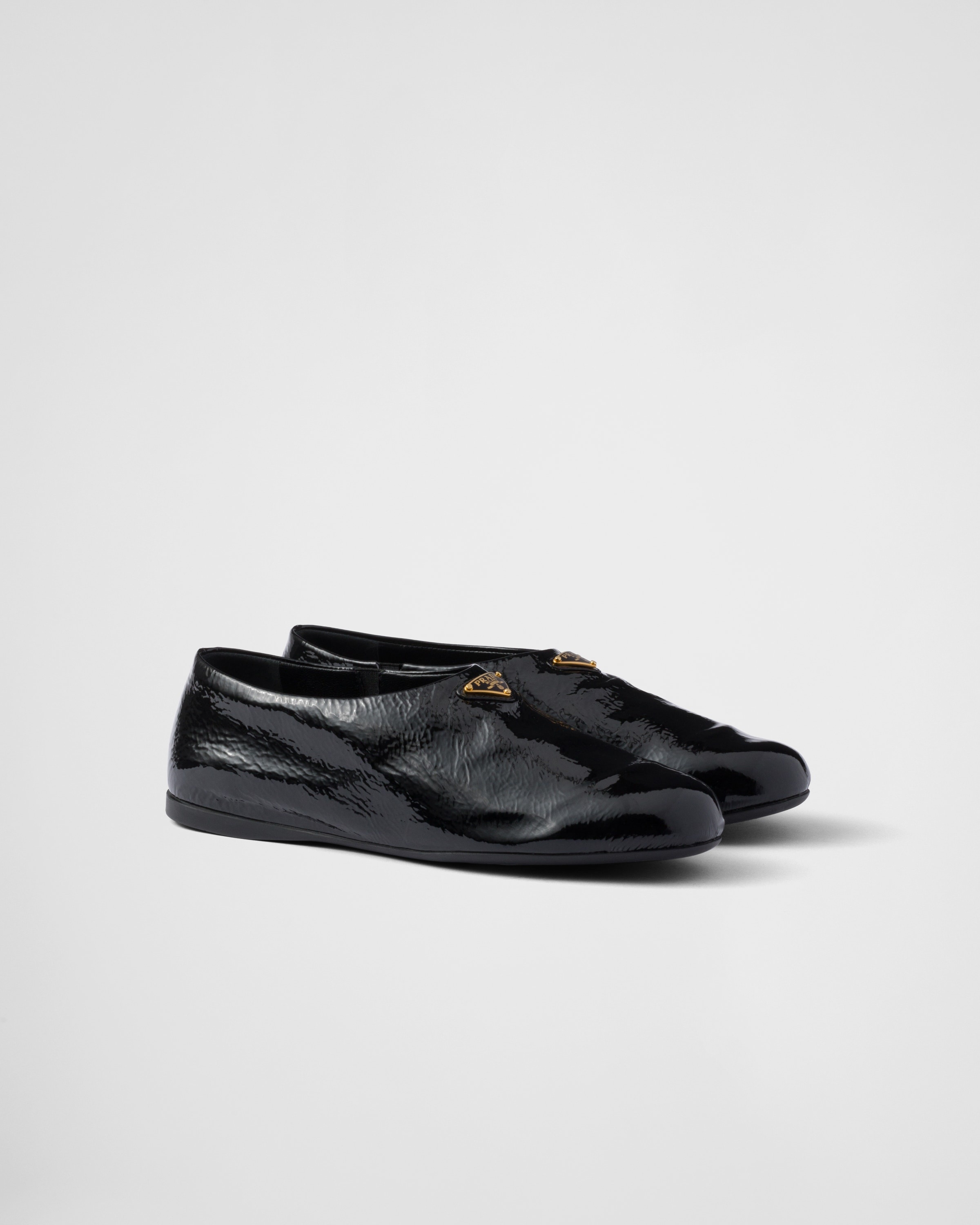 Patent leather ballerinas - 1